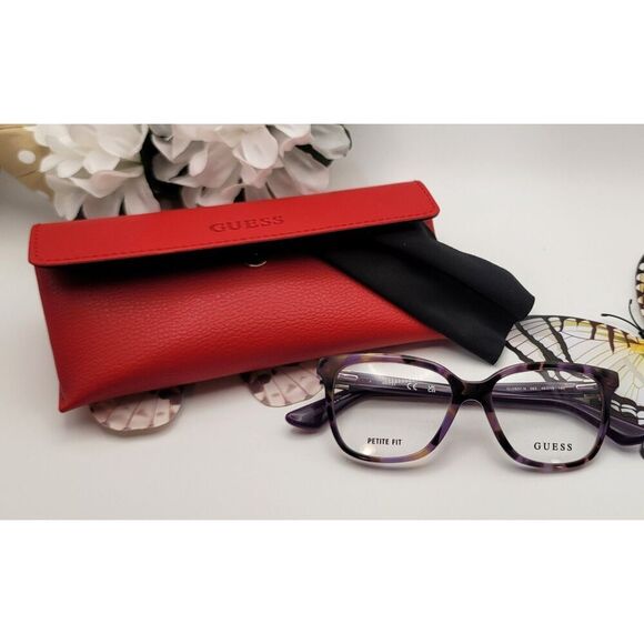 NIB - Guess Violet Tortoise Frame Glasses - Picture 1 of 9